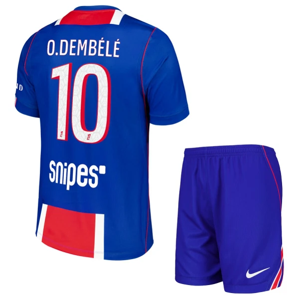 Conjunto Paris Saint-Germain O. Dembele 10 Niño Primera 26/27