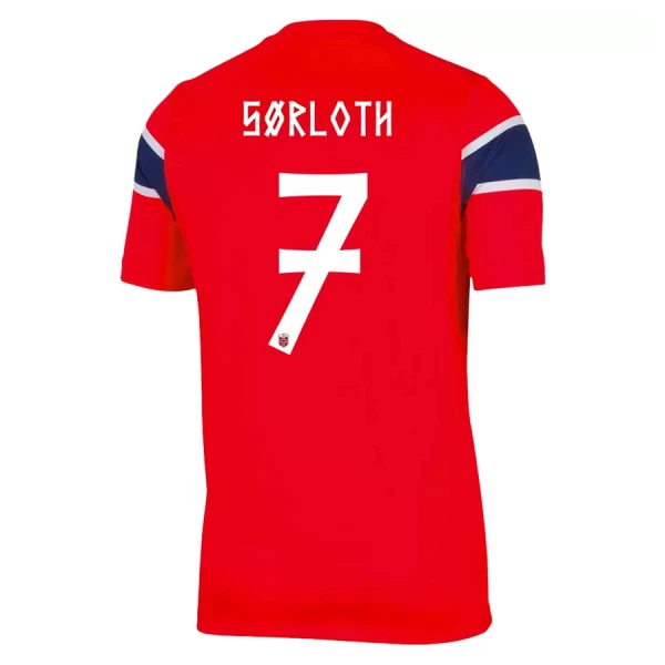 Camiseta Noruega Sorloth 7 Hombre Primera Mundial 2026