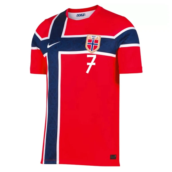 Camiseta Noruega Sorloth 7 Hombre Primera Mundial 2026