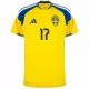 Camiseta Suecia Gyokeres 17 Hombre Primera Mundial 2026