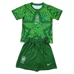 Conjunto Portero Brasil Niño Primera Mundial 2026 Verde
