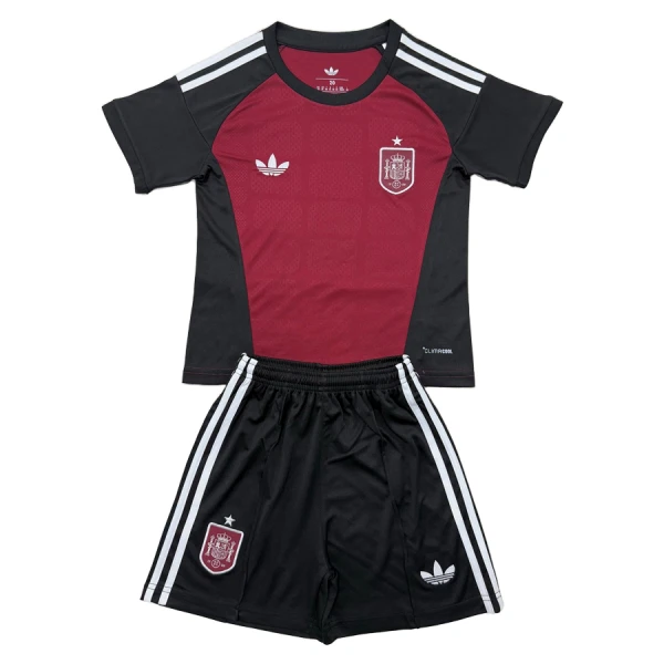 Conjunto Portero España Niño Mundial 2026 Roja