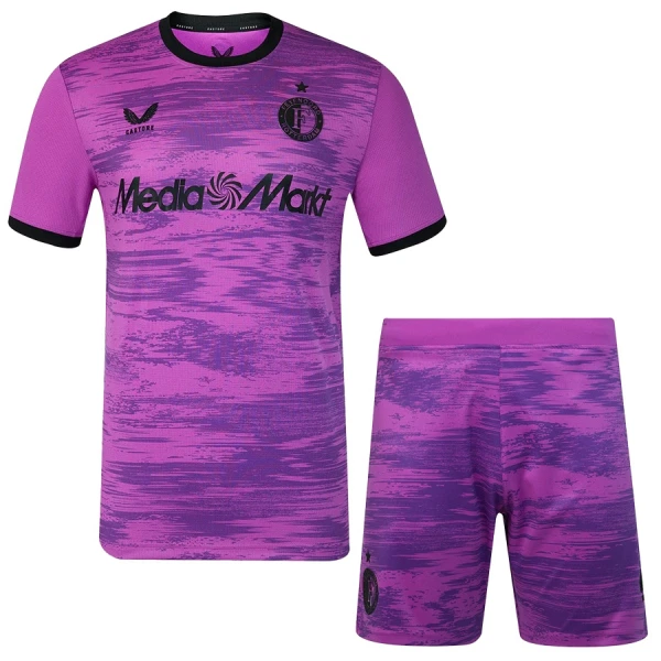 Conjunto Portero Feyenoord Rotterdam Niño 26/27 Púrpura Conjunto Portero Feyenoord Rotterdam Niño 26/27 Púrpura
