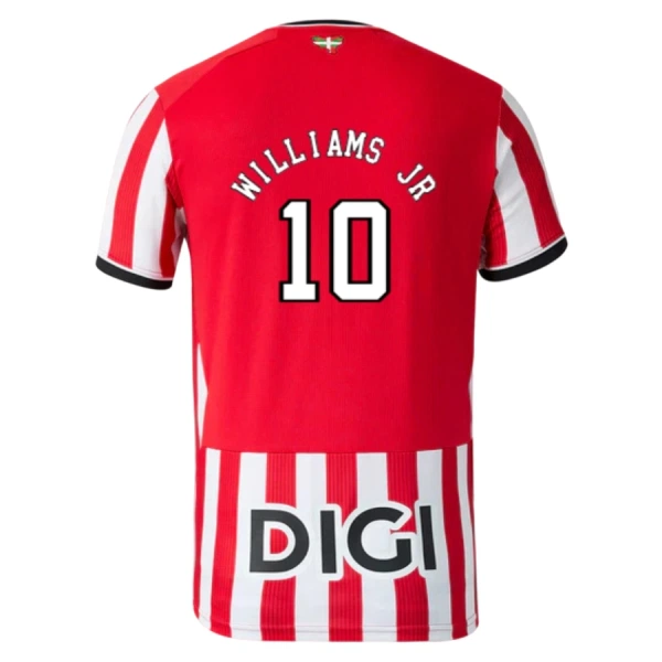 Camiseta Athletic Bilbao Williams JR 10 Hombre Primera 26/27 Camiseta Athletic Bilbao Williams JR 10 Hombre Primera 26/27