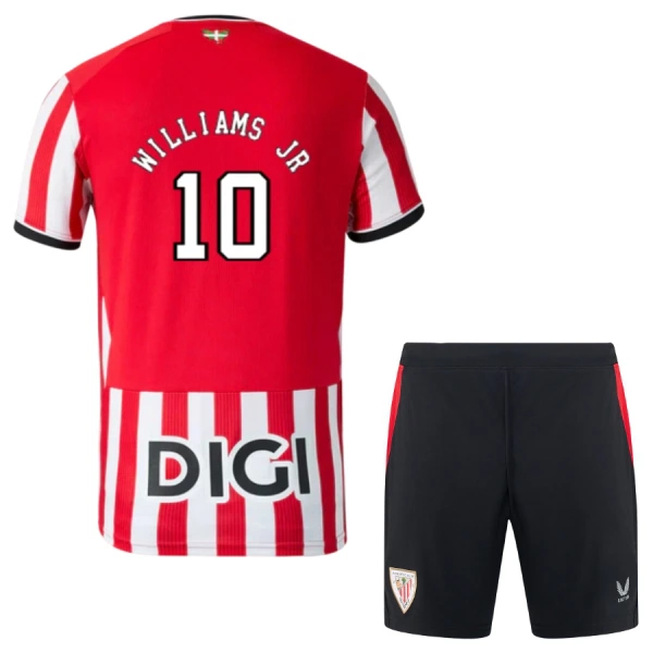 Conjunto Athletic Bilbao Williams JR 10 Niño Primera 26/27 Conjunto Athletic Bilbao Williams JR 10 Niño Primera 26/27