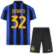 Conjunto Inter Milan Dimarco 32 Niño Primera 26/27 Conjunto Inter Milan Dimarco 32 Niño Primera 26/27