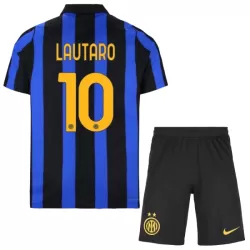 Conjunto Inter Milan Lautaro 10 Niño Primera 26/27