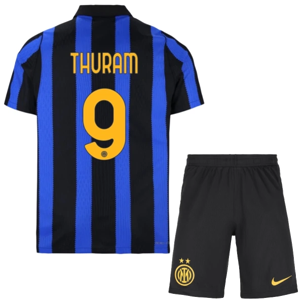 Conjunto Inter Milan Thuram 9 Niño Primera 26/27