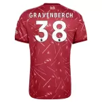 Camiseta Liverpool Gravenberch 38 Hombre Primera 26/27