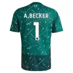 Camiseta Portero Liverpool A. Becker 1 Hombre Primera 26/27 Verde