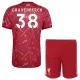 Conjunto Liverpool Gravenberch 38 Niño Primera 26/27 Conjunto Liverpool Gravenberch 38 Niño Primera 26/27