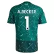 Conjunto Portero Liverpool A. Becker 1 Niño Primera 26/27 Verde