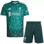 Conjunto Portero Liverpool Niño Primera 26/27 Verde