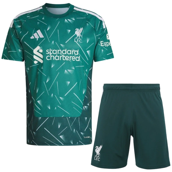 Conjunto Portero Liverpool Niño Primera 26/27 Verde Conjunto Portero Liverpool Niño Primera 26/27 Verde