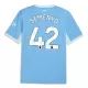 Camiseta Manchester City Semenyo 42 Hombre Primera 26/27 Camiseta Manchester City Semenyo 42 Hombre Primera 26/27