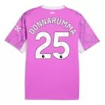 Camiseta Portero Manchester City Donnarumma 25 Hombre Segunda 26/27 Rosa