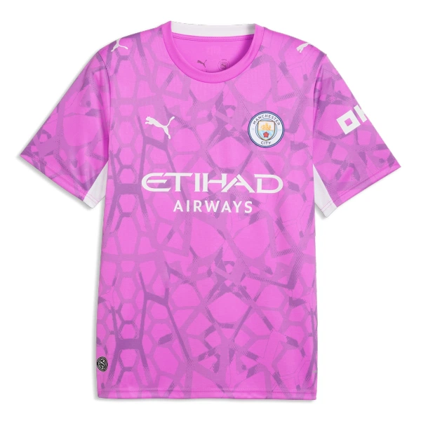 Camiseta Portero Manchester City Donnarumma 25 Hombre Segunda 26/27 Rosa