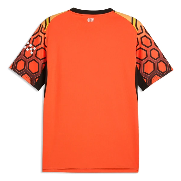 Camiseta Portero Manchester City Hombre Tercera 26/27 Naranja