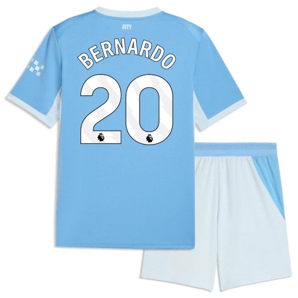 Conjunto Manchester City Bernardo 20 Niño Primera 26/27 Conjunto Manchester City Bernardo 20 Niño Primera 26/27