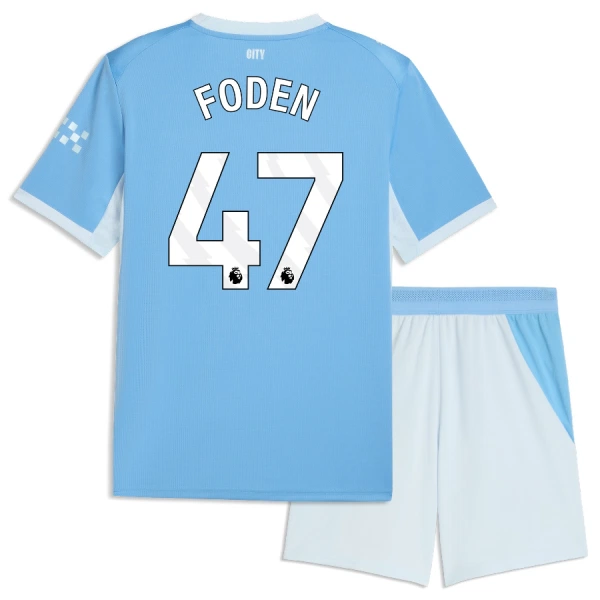 Conjunto Manchester City Foden 47 Niño Primera 26/27 Conjunto Manchester City Foden 47 Niño Primera 26/27