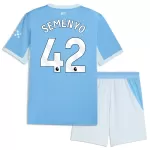 Conjunto Manchester City Semenyo 42 Niño Primera 26/27