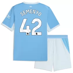 Conjunto Manchester City Semenyo 42 Niño Primera 26/27