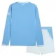 Conjunto Manga Larga Manchester City Niño Primera 26/27