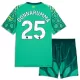 Conjunto Portero Manchester City Donnarumma 25 Niño Primera 26/27 Verde