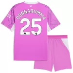 Conjunto Portero Manchester City Donnarumma 25 Niño Segunda 26/27 Rosa