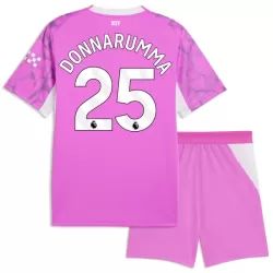 Conjunto Portero Manchester City Donnarumma 25 Niño Segunda 26/27 Rosa