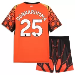 Conjunto Portero Manchester City Donnarumma 25 Niño Tercera 26/27 Naranja