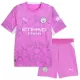 Conjunto Portero Manchester City Niño Segunda 26/27 Rosa