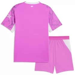 Conjunto Portero Manchester City Niño Segunda 26/27 Rosa