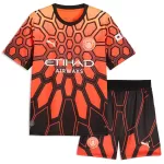 Conjunto Portero Manchester City Niño Tercera 26/27 Naranja