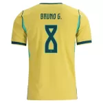 Camiseta Brasil Bruno Guimaraes 8 Hombre Primera Mundial 2026