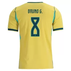 Camiseta Brasil Bruno Guimaraes 8 Hombre Primera Mundial 2026