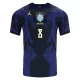 Camiseta Brasil Bruno Guimaraes 8 Hombre Segunda Mundial 2026
