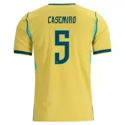 Camiseta Brasil Casemiro 5 Hombre Primera Mundial 2026