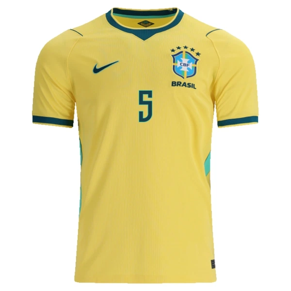 Camiseta Brasil Casemiro 5 Hombre Primera Mundial 2026