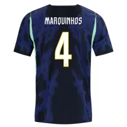 Camiseta Brasil Marquinhos 4 Hombre Segunda Mundial 2026