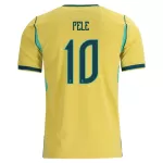 Camiseta Brasil Pele 10 Hombre Primera Mundial 2026