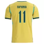 Camiseta Brasil Raphinha 11 Hombre Primera Mundial 2026