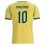 Camiseta Brasil Ronaldinho 10 Hombre Primera Mundial 2026