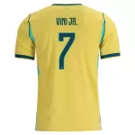 Camiseta Brasil Vini JR. 7 Hombre Primera Mundial 2026