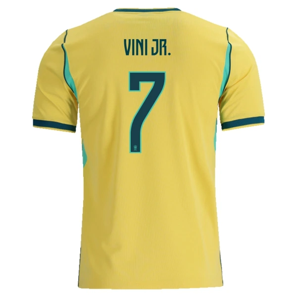 Camiseta Brasil Vini JR. 7 Hombre Primera Mundial 2026 Camiseta Brasil Vini JR. 7 Hombre Primera Mundial 2026