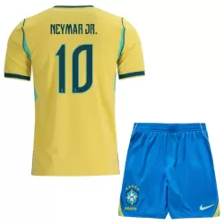 Conjunto Brasil Neymar JR 10 Niño Primera Mundial 2026