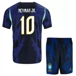 Conjunto Brasil Neymar JR 10 Niño Segunda Mundial 2026