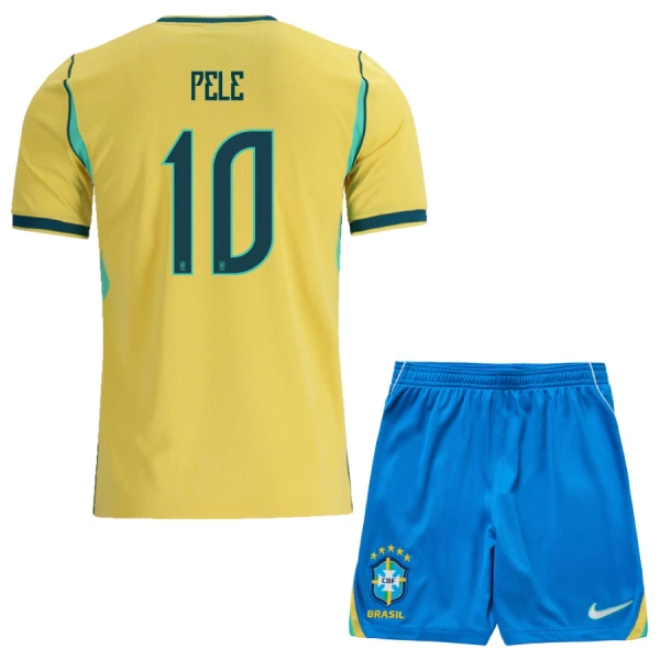 Conjunto Brasil Pele 10 Niño Primera Mundial 2026