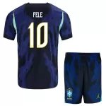 Conjunto Brasil Pele 10 Niño Segunda Mundial 2026