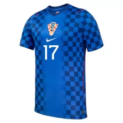 Camiseta Croacia P. Sucic 17 Hombre Segunda Mundial 2026